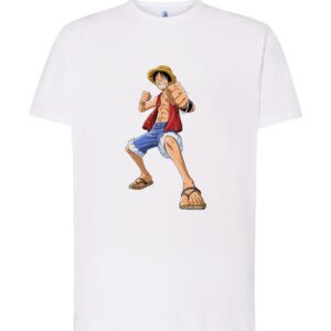 Μπλούζα με στάμπα Luffy one piece!
